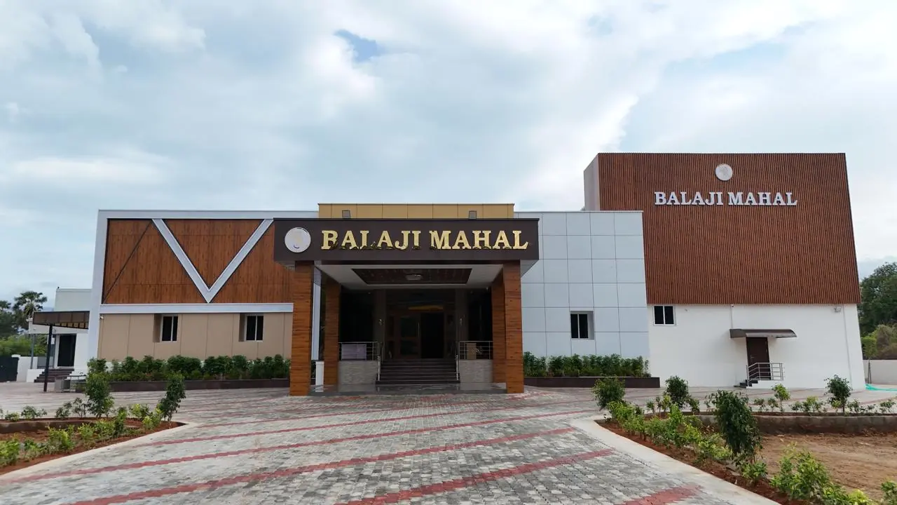 Balaji Mahal front view