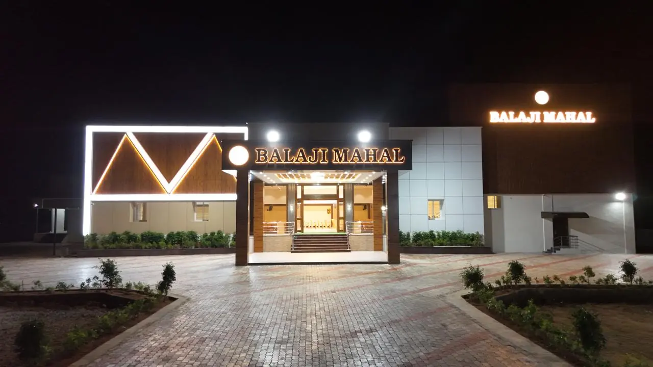 Balaji Mahal night view